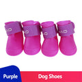Waterproof Dog Shoes Rain Shoes for Dogs Anti-Slip Boots for Dogs Rubber Boots for Chihuahua York French Bulldog Pet Accessories