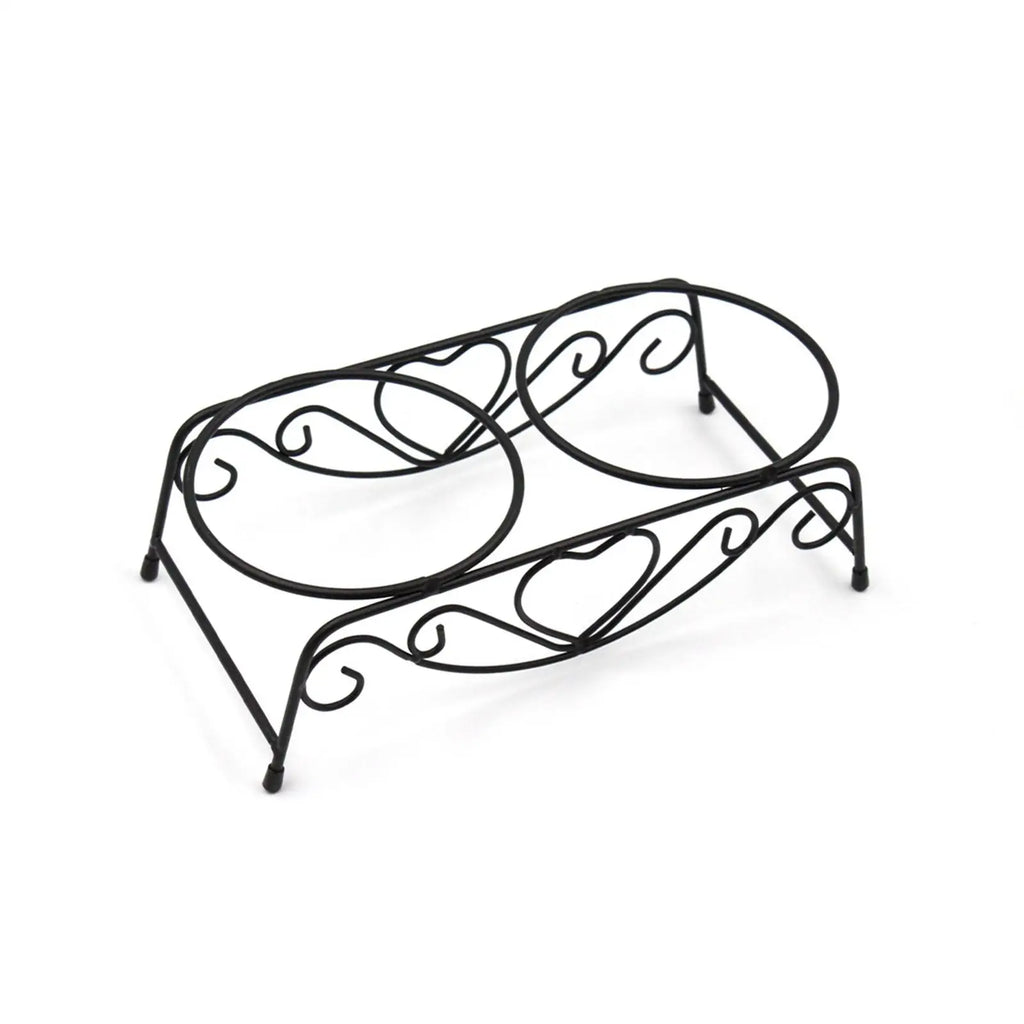Dog Bowls Stand Stainless Steel Bowl Pet Feeder Waterer for Puppy Small Medium Large Dogs