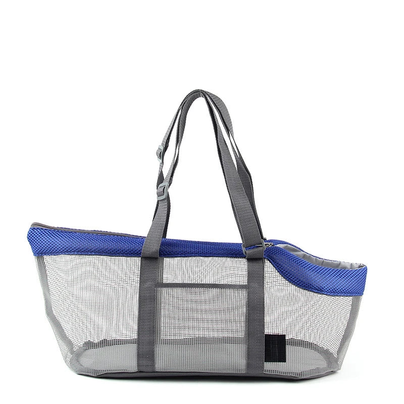Pet Carrier Bag for Cats & Dogs -  Foldable Travel Bag with Handheld Strap, Breathable Mesh for Outdoor Hiking & Airplane Trip