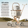 3 in 1 Pet Stroller for 20LBS Dogs Cats - Premium Edition