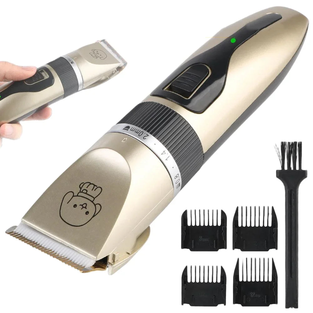 Pet Hair Clipper Haircut Trimmer Shaver Set For Dog Cat Puppy Grooming Clipper Cutter Pet Supplies Electric Scissors