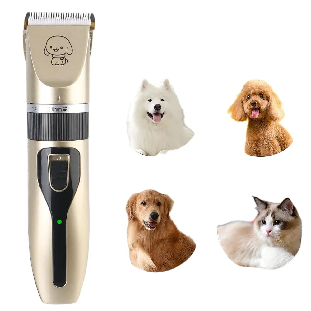 Pet Hair Clipper Haircut Trimmer Shaver Set For Dog Cat Puppy Grooming Clipper Cutter Pet Supplies Electric Scissors