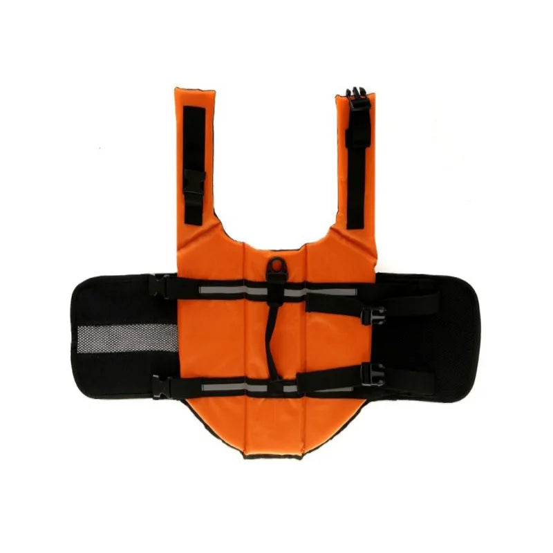 Seaside Big Dog Swimming Life Jacket Vest for Medium Large Dogs Summer Safety Pet Clothes Golden Retriever Shepherd Pug Swimwear