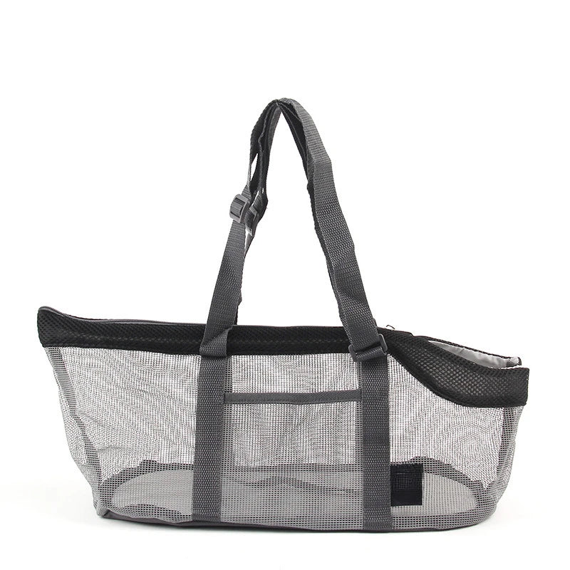 Pet Carrier Bag for Cats & Dogs -  Foldable Travel Bag with Handheld Strap, Breathable Mesh for Outdoor Hiking & Airplane Trip