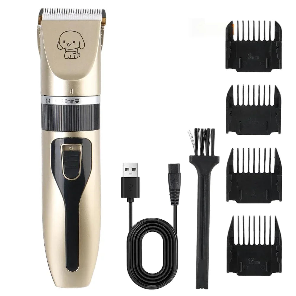 Pet Hair Clipper Haircut Trimmer Shaver Set For Dog Cat Puppy Grooming Clipper Cutter Pet Supplies Electric Scissors