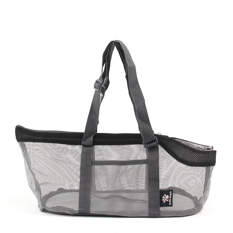 Pet Carrier Bag for Cats & Dogs -  Foldable Travel Bag with Handheld Strap, Breathable Mesh for Outdoor Hiking & Airplane Trip