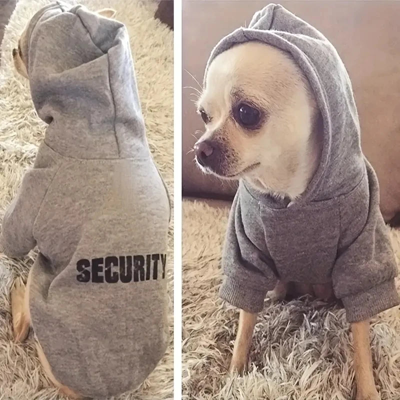 Pet Hoodies  Clothes For Small Dogs Puppy Jacket Sweatshirt Coat Labrador Costume Autumn Winter Keep Warm Pets Clothing Bulldog