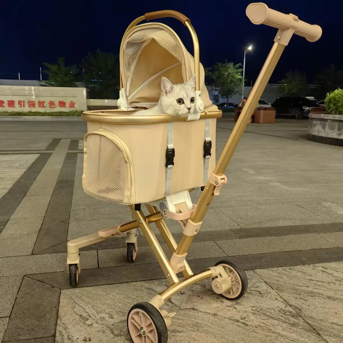 3 in 1 Pet Stroller for 20LBS Dogs Cats - Premium Edition