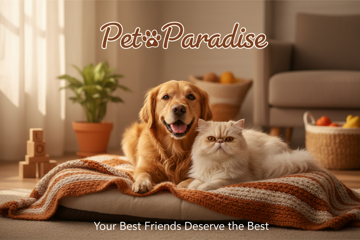 Pet Paradise Hero Banner - Pets Only