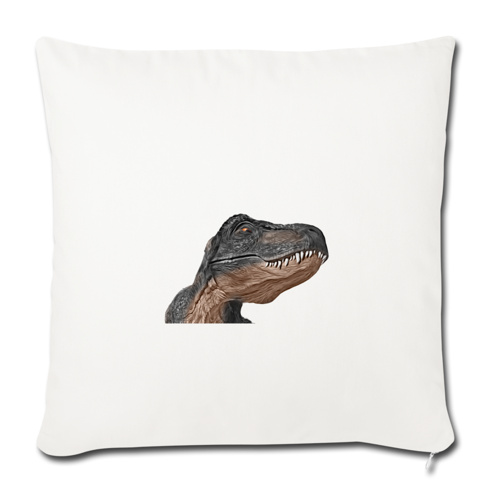 T-REX Throw Pillow Cover 17.5” x 17.5”
