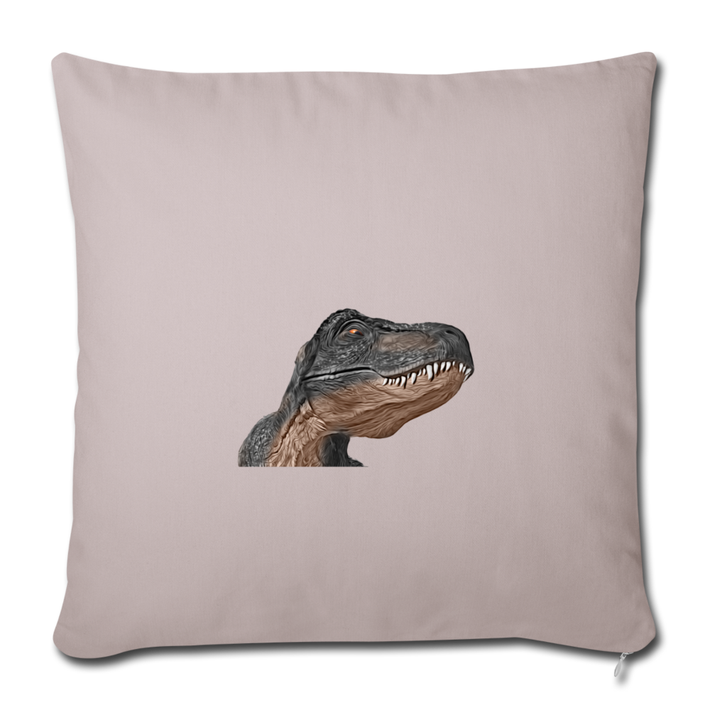 T-REX Throw Pillow Cover 17.5” x 17.5”