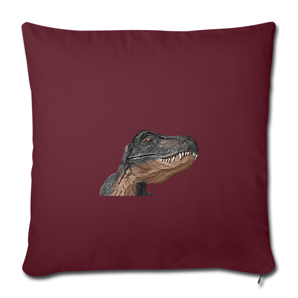 T-REX Throw Pillow Cover 17.5” x 17.5”