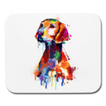 Hand Painted vizsla Mouse pad Horizontal